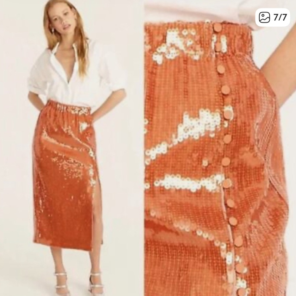 Gorgeous sequined JCrew skirt